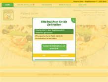 Tablet Screenshot of pizzeria-cetmi.de